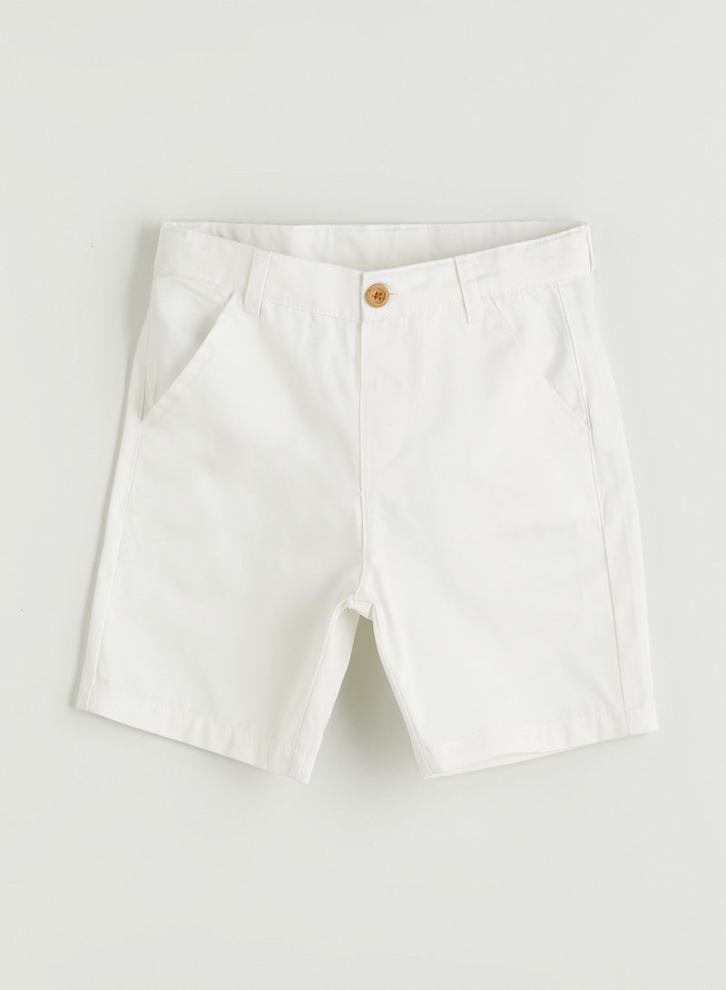 ال سي وايكيكي طقم قميص وشورت أولادي مطبوع (2 قطعة) - Image 5